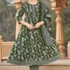 Latest Ganpati Saiyaara Vol 3 Readymade Cotton Anarkali Kurti Set Wholesale 2026