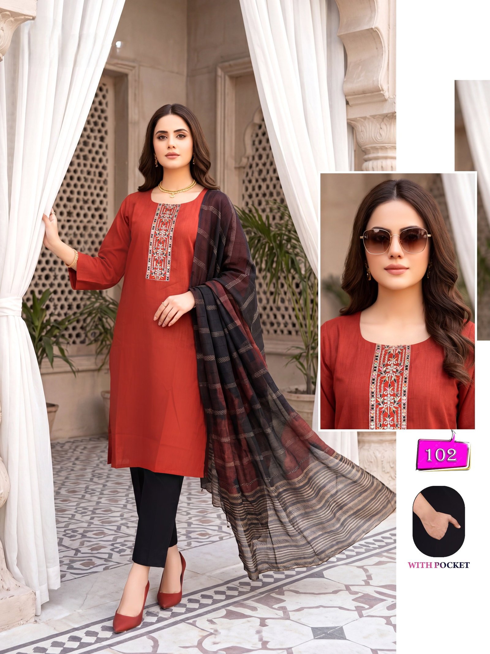 Latest Kalki Vol 1 Vertican Sequence Worked Kurti With Bottom Dupatta Wholesale 2026