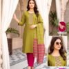 Latest Kalki Vol 1 Vertican Sequence Worked Kurti With Bottom Dupatta Wholesale 2026