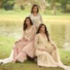 Sabnam 10264 Real Net Embroidery Worked Premium Salwar Suit Collection Wholesale