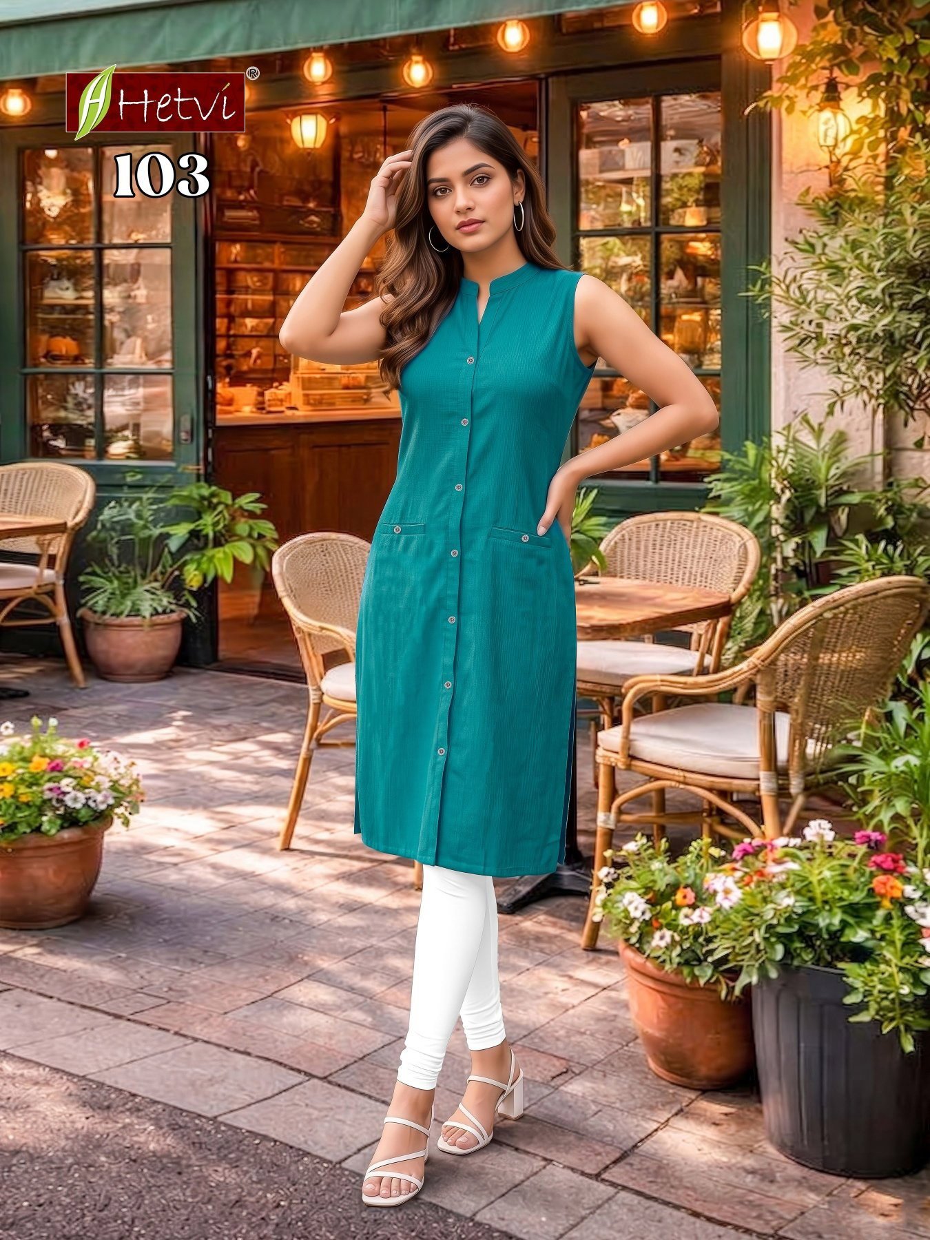 Latest Hetvi Coconut Silk Dobby Fancy Kurtis Collection Wholesale 2026