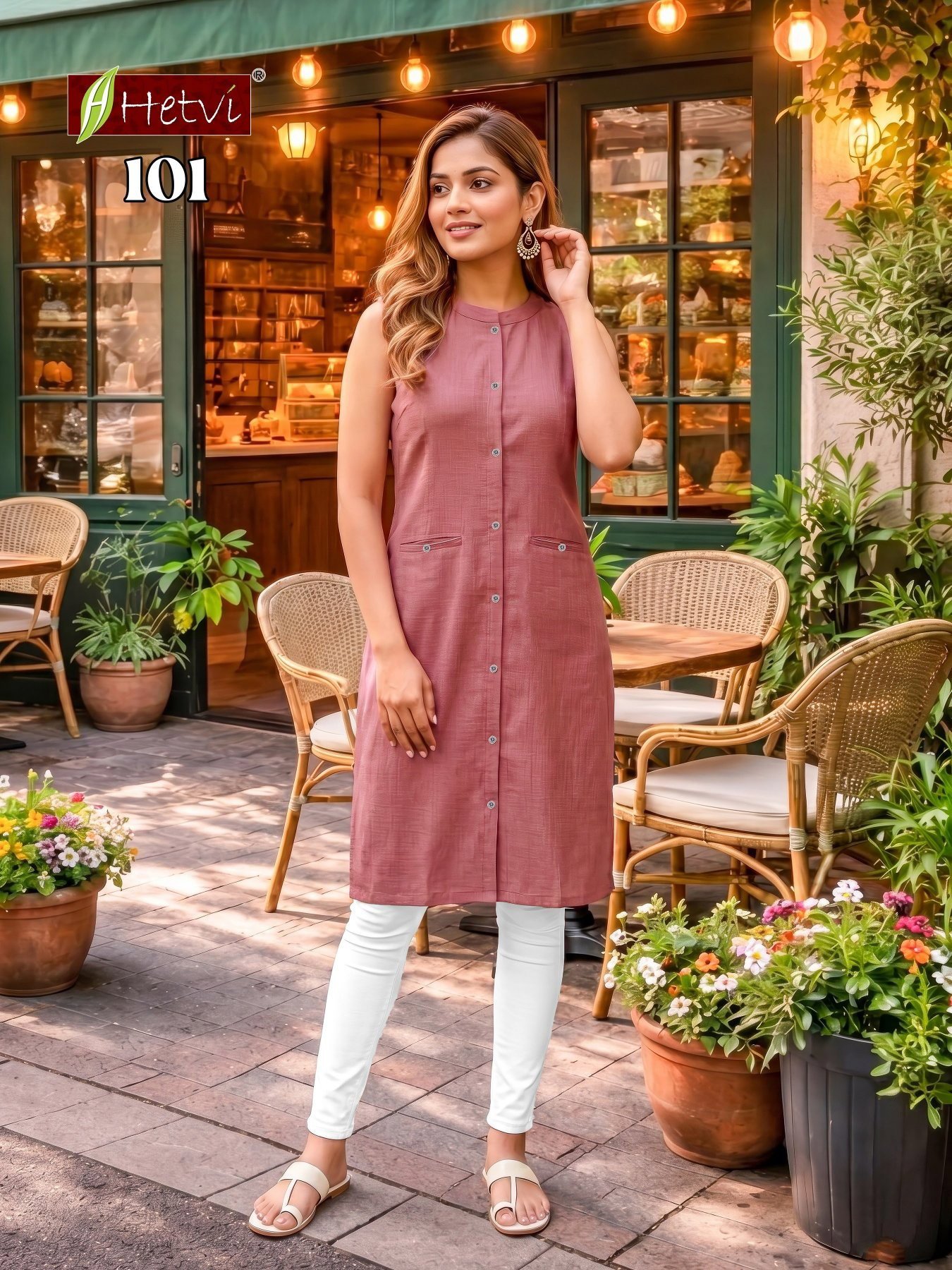 Latest Hetvi Coconut Silk Dobby Fancy Kurtis Collection Wholesale 2026