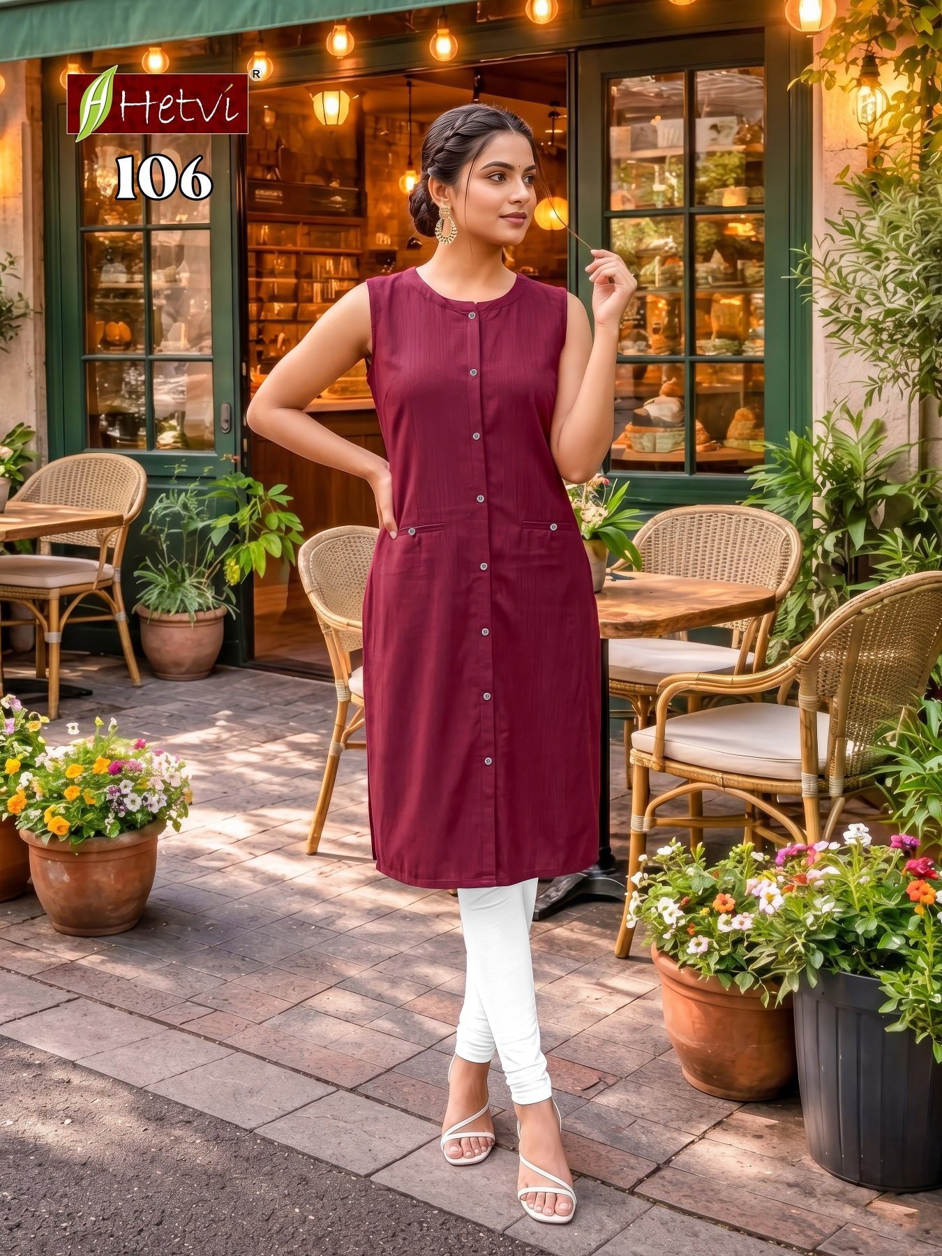 Latest Hetvi Coconut Silk Dobby Fancy Kurtis Collection Wholesale 2026