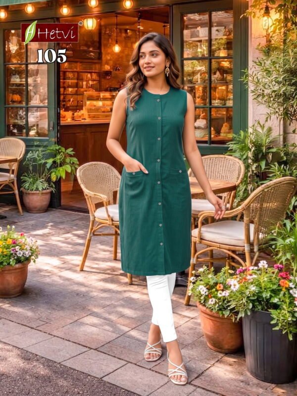 Latest Hetvi Coconut Silk Dobby Fancy Kurtis Collection Wholesale 2026