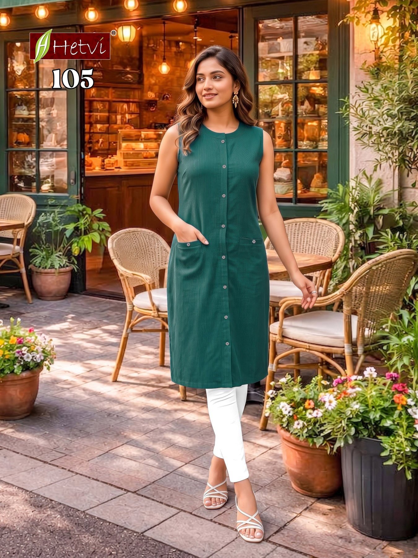 Latest Hetvi Coconut Silk Dobby Fancy Kurtis Collection Wholesale 2026