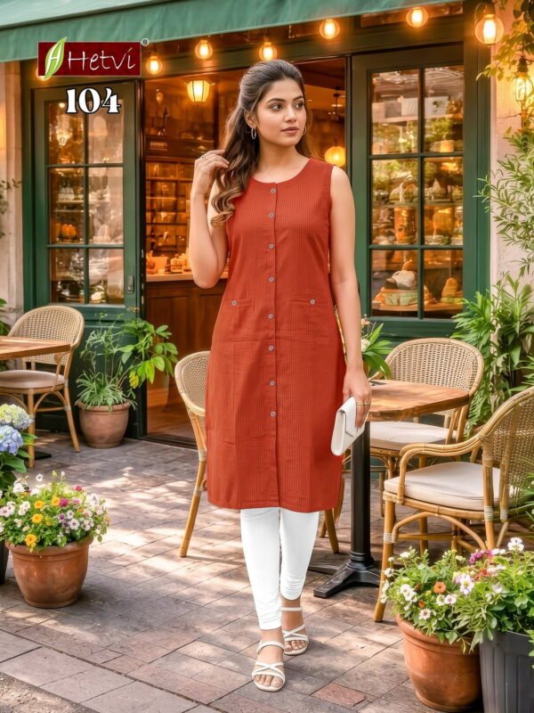 Latest Hetvi Coconut Silk Dobby Fancy Kurtis Collection Wholesale 2026