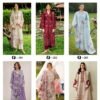 Latest Lsm Firdous Queen Vol 20 Lawn Cotton Karachi Dress Material Wholesale 2026