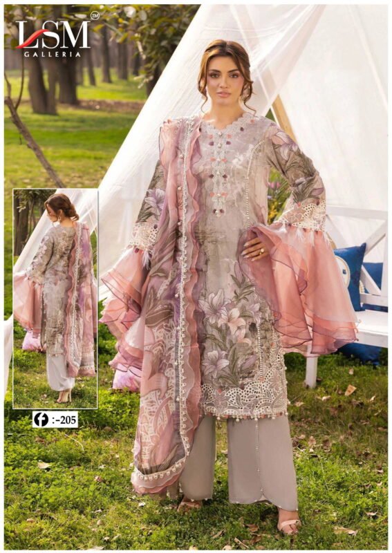 Latest Lsm Firdous Queen Vol 20 Lawn Cotton Karachi Dress Material Wholesale 2026