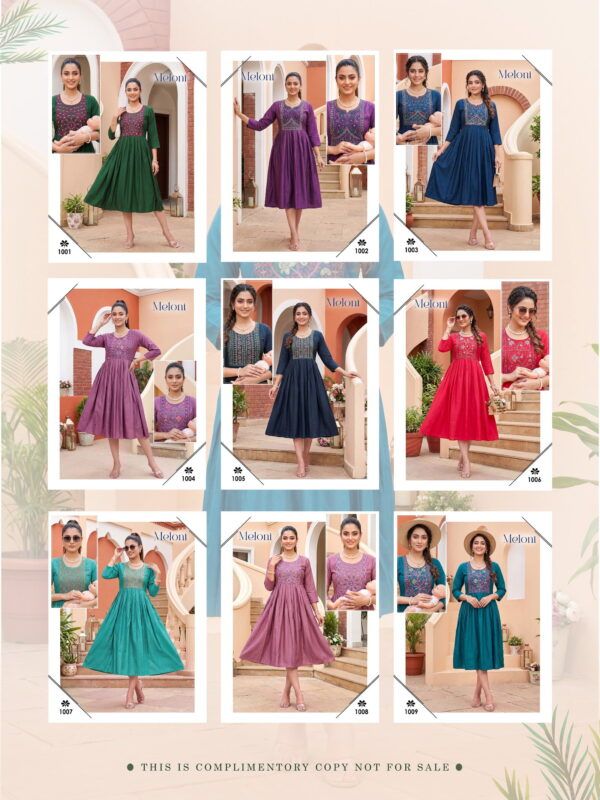 Stylish Meloni Vol 1 Gadwal Plain Embroidered Feeding Kurti Collection Wholesale 2026