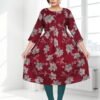 Buy Crystal Vol 16 Vertican Foil Printed Feeding Kurti Collection Wholesale 2026