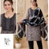 Launching Reeva Vol 1 Vertican Foil Printed Kurti With Bottom Dupatta Wholesale 2026