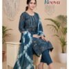 Launching Reeva Vol 1 Vertican Foil Printed Kurti With Bottom Dupatta Wholesale 2026