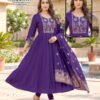 Latest Roshni D No 1001 To 08 Vertican Computer Worked Kurti Set Wholesale 2026