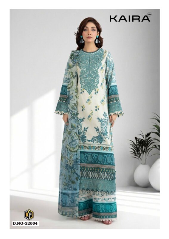Stylish Keval Kaira Vol 32 Lawn Cotton Karachi Dress Material Collection Wholesale 2026