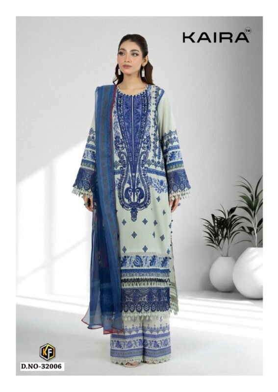 Stylish Keval Kaira Vol 32 Lawn Cotton Karachi Dress Material Collection Wholesale 2026