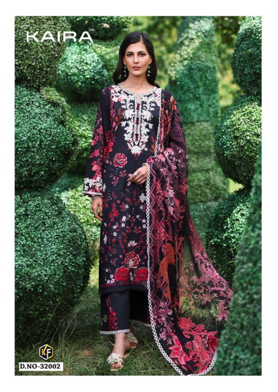 Stylish Keval Kaira Vol 32 Lawn Cotton Karachi Dress Material Collection Wholesale 2026