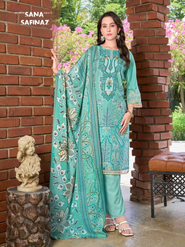 Latest Ganesha Sana Safinaz Vol 12 Indo Cotton Karachi Dress Material Wholesale 2026