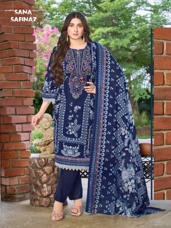 Latest Ganesha Sana Safinaz Vol 12 Indo Cotton Karachi Dress Material Wholesale 2026