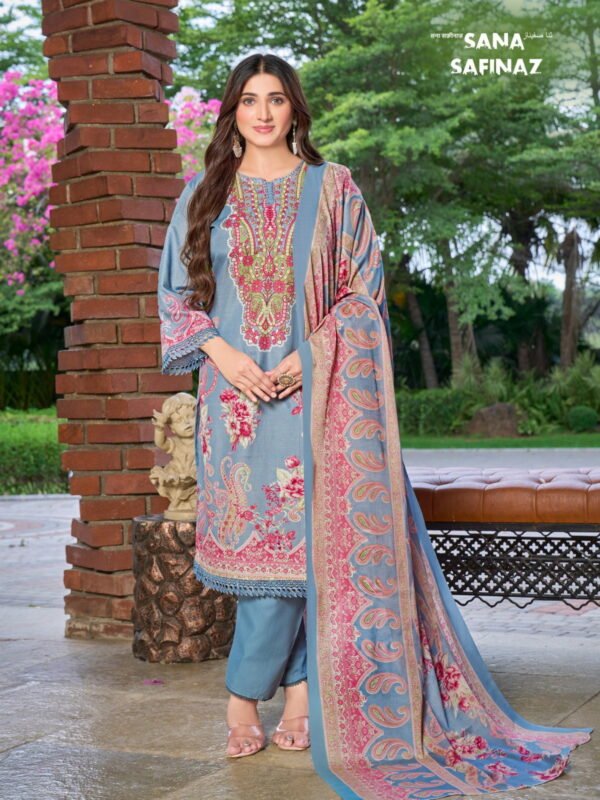 Latest Ganesha Sana Safinaz Vol 12 Indo Cotton Karachi Dress Material Wholesale 2026
