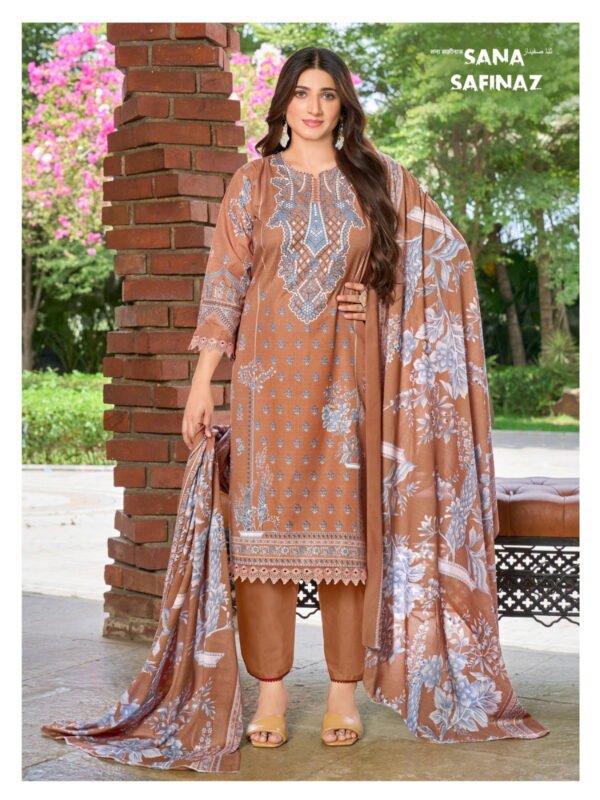 Latest Ganesha Sana Safinaz Vol 12 Indo Cotton Karachi Dress Material Wholesale 2026