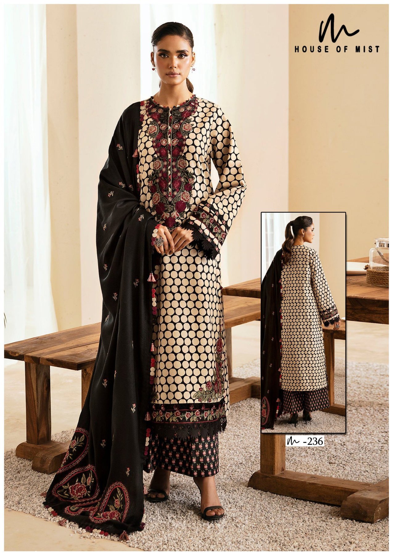 Beautiful House Of Mist Ghazal Vol 24 Cotton Printed Karachi Dress Material Wholesale 2026