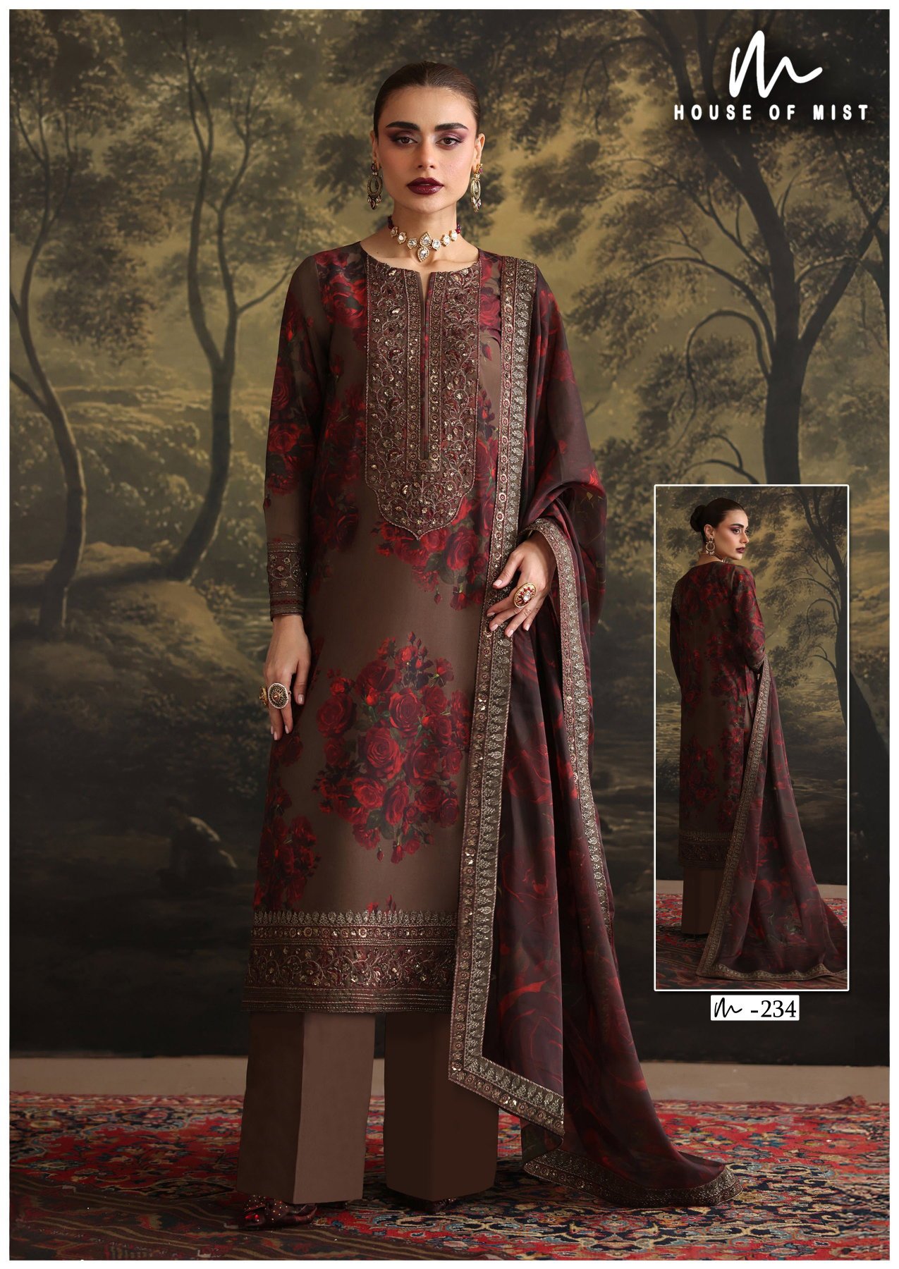 Beautiful House Of Mist Ghazal Vol 24 Cotton Printed Karachi Dress Material Wholesale 2026