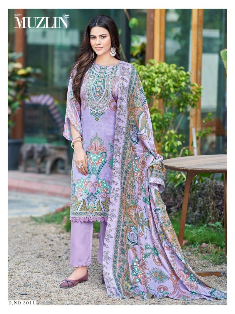 Buy Mizaj Muzlin Vol 3 Readymade Cotton Karachi Kurti Pant With Dupatta Wholesale 2026