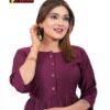 Buy Hetvi Yukti Rayon Dobby Office Wear Short Top Collection Wholesale 2026