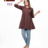 Buy Hetvi Yukti Rayon Dobby Office Wear Short Top Collection Wholesale 2026
