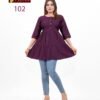 Buy Hetvi Yukti Rayon Dobby Office Wear Short Top Collection Wholesale 2026
