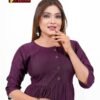 Buy Hetvi Yukti Rayon Dobby Office Wear Short Top Collection Wholesale 2026