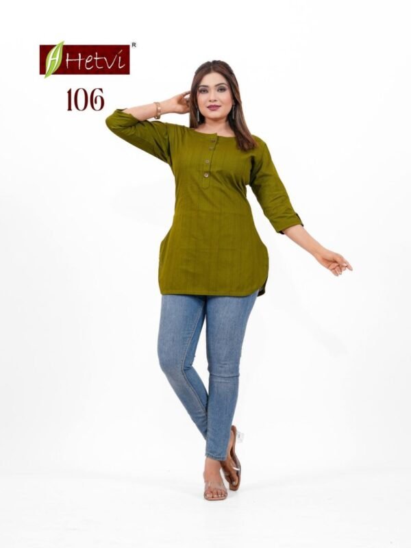 Beautiful Hetvi Rambha Cotton Printed Short Kurti Collection Wholesale 2026