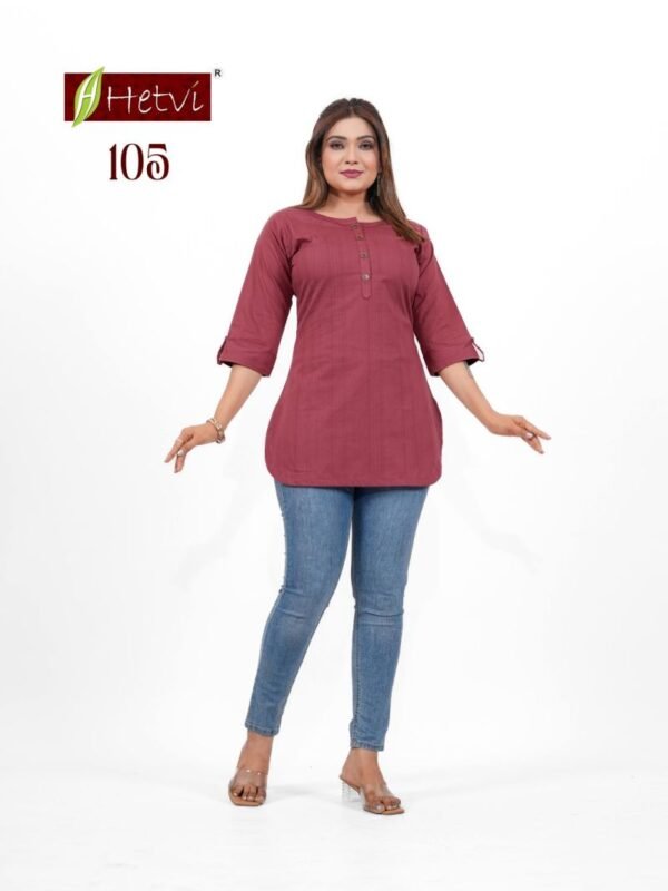 Beautiful Hetvi Rambha Cotton Printed Short Kurti Collection Wholesale 2026