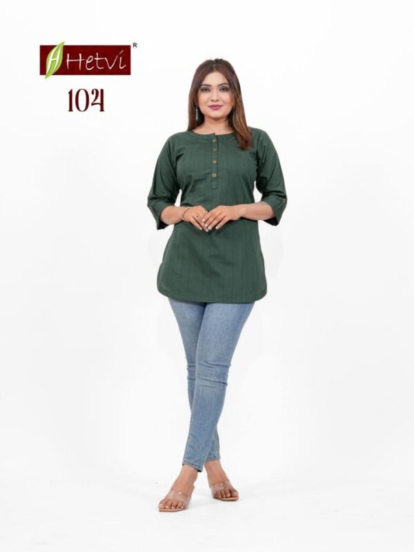 Beautiful Hetvi Rambha Cotton Printed Short Kurti Collection Wholesale 2026
