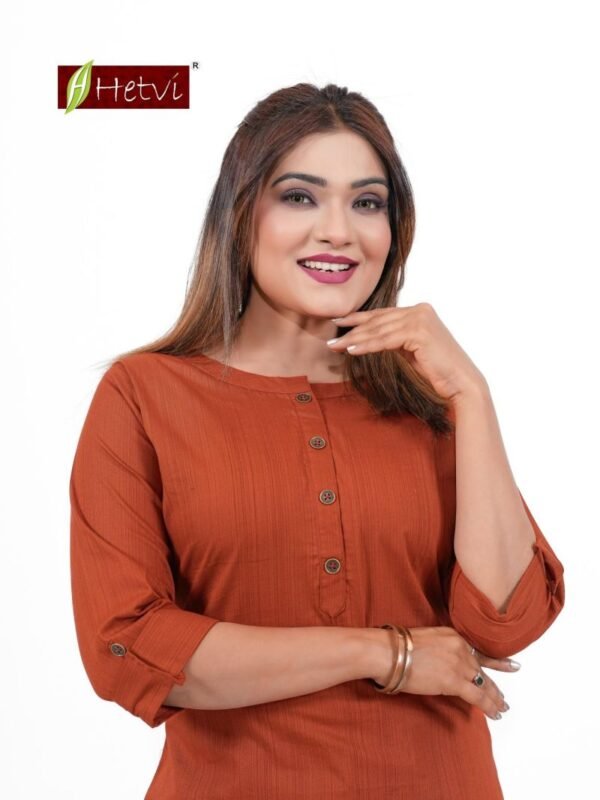 Beautiful Hetvi Rambha Cotton Printed Short Kurti Collection Wholesale 2026