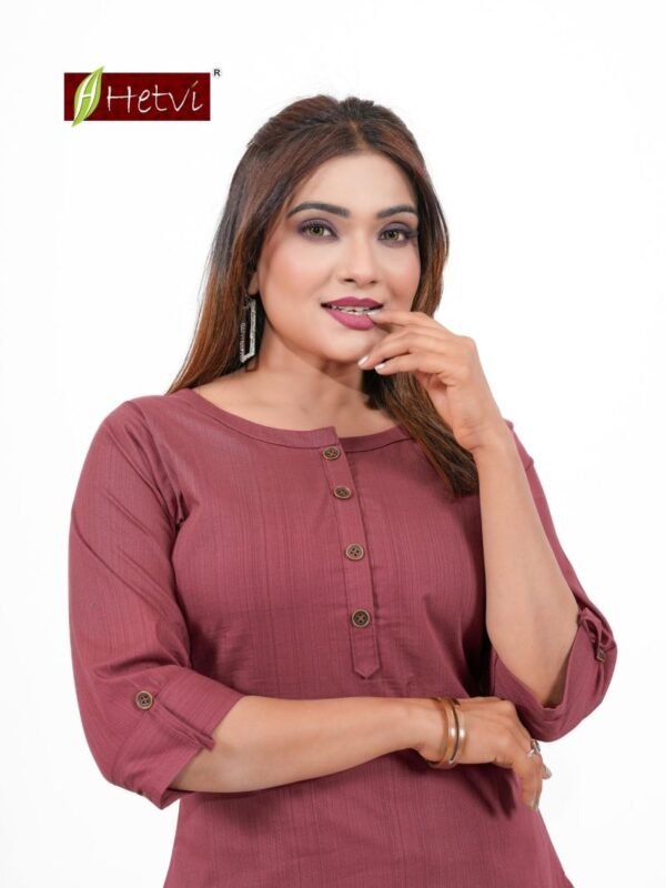 Beautiful Hetvi Rambha Cotton Printed Short Kurti Collection Wholesale 2026