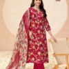 Latest Suryajyoti Naisha Vol 53 Jaam Satin Printed Dress Material Collection Wholesale 2026