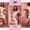 Beautiful Hkf Everbloom Kaftan Vol 11 Soft Satin Printed Kaftan Collection Wholesale 2026