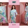 Beautiful Hkf Everbloom Kaftan Vol 11 Soft Satin Printed Kaftan Collection Wholesale 2026