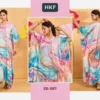 Latest Hkf Everbloom Kaftan Vol 13 Soft Satin Printed Party Wear Kaftan Wholesale 2026