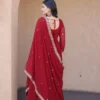Mohini 9336 Blooming Zari Embroidery Work Gown With Dupatta