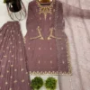 Beautiful Sabina 5264 Georgette Embroidery Work Combo Party Wear Sharara Suit 2026