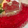 Stylish RBC 6046 Keree Fandy Satin Silk Embroidery Wedding Saree 2026
