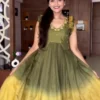 Buy ZT 203 Premium Kota Chex Silk Hand Work Frock Collection 2026
