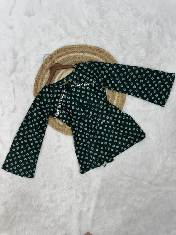 Beautiful Mohini 9342 Cotton Bandhej Printed Trending Short Kurti 2026