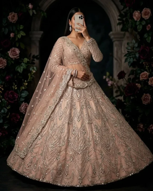 Launching SBD 1854 Net Sequence Work Wedding Lehenga Choli Exporter in India 2026