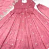 Stylish Sabina 417 Crush Silk Embroidery Anarkali Gown Manufacturer in Surat 2026