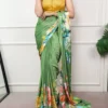 Launching WMN 7053 Satin Silk Printed Party Wear Saree Collection 2026