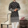 Outluk Wedding 48 Silk Embroidery Worked Kurta And Pajama Collection Wholesale