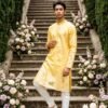 Launching Outluk Wedding 48 Silk Embroidery Worked Kurta And Pajama Collection Wholesale 2026